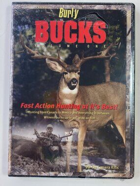 Burly Bucks Volume One 2004 Hunting Adventure DVD Alpine Antlers Enterprises